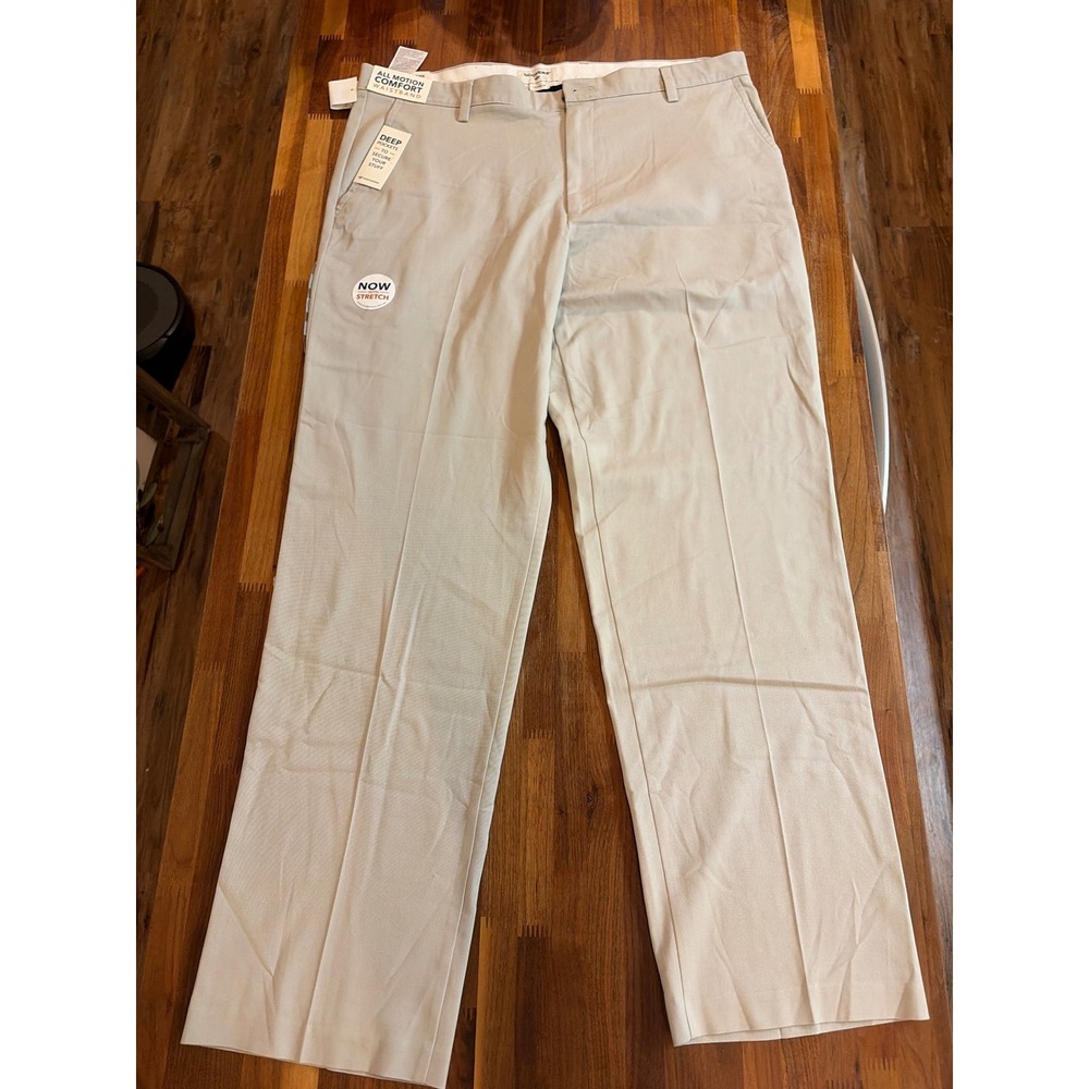 Dockers Easy Khaki Classic Fit Pants Mens 38x34 Tan Stretch All Motion Comfort
